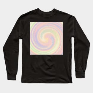 Pencil Strokes Of Soft Seasonal Colors Long Sleeve T-Shirt